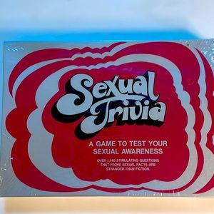 “New” vintage Sexual Trivia board game